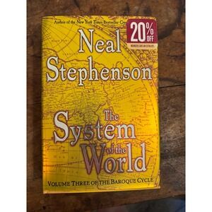 The System of the World Neal Stephenson First Edition HC Baroque Cycle Vol 3